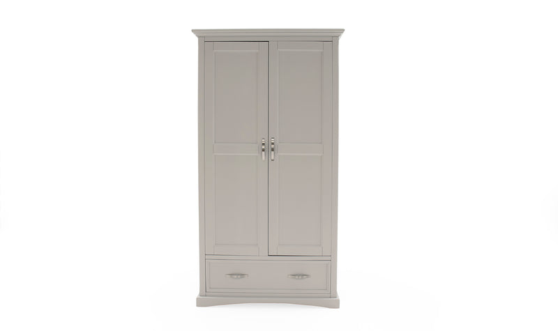 Parker Wardrobe - 2 Door - Grey