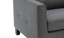 Arizona 3 Seater Sofa - Charcoal