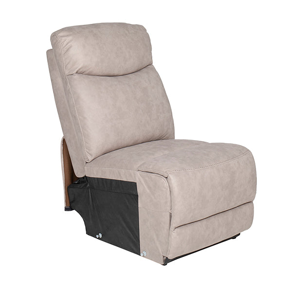 Monty Armless 1 Seat Sectional - Taupe