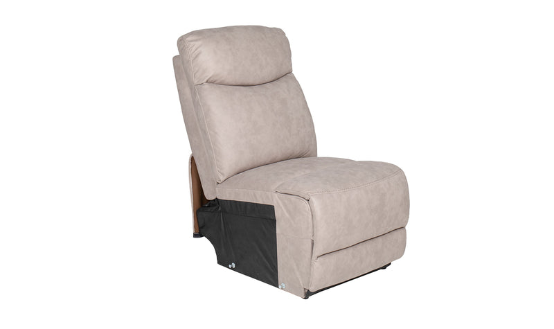 Monty Armless 1 Seat Sectional - Taupe