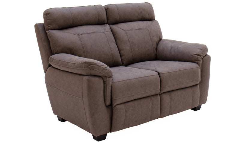 Bally Mor 2 Seater Fixed Sofa - Brown