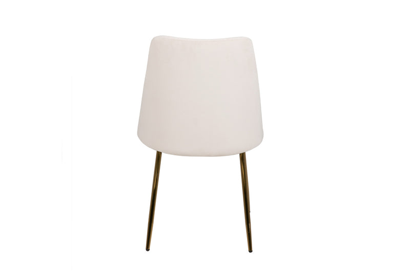 Christy Dining Chair - Sand Gold Leg