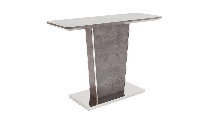 Giuseppe Console Table - Light Grey Concrete Effect