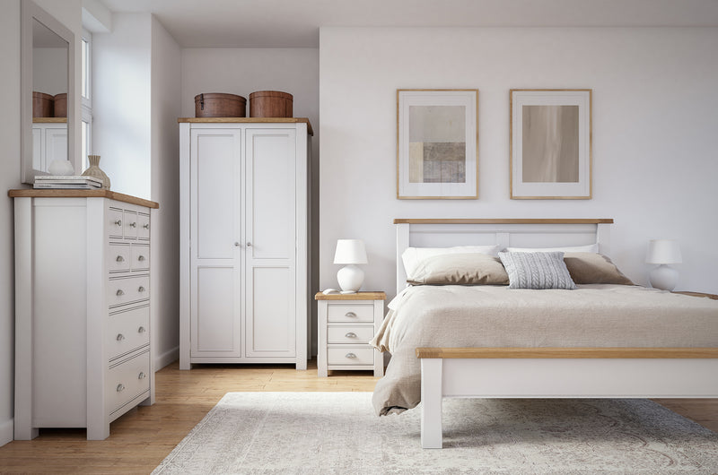 Amber Bed - 4'6' Low Footboard - Panel