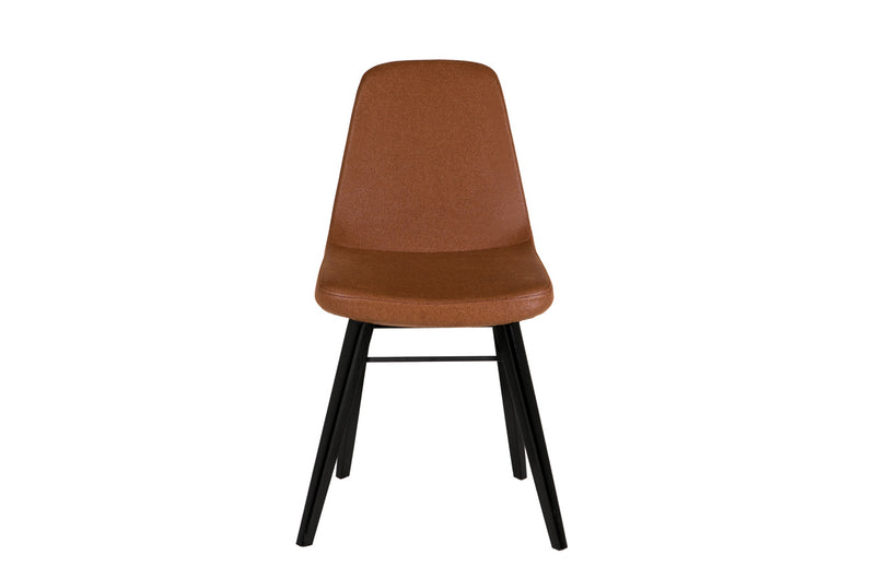 Janet Dining Chair - Tawny Black Leg