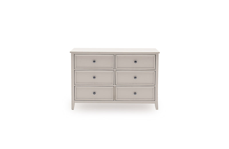 Milly Dressing Chest - 6 Drawer Clay