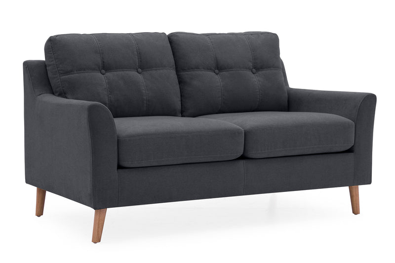 Oscar 2 Seater Sofa - Charcoal