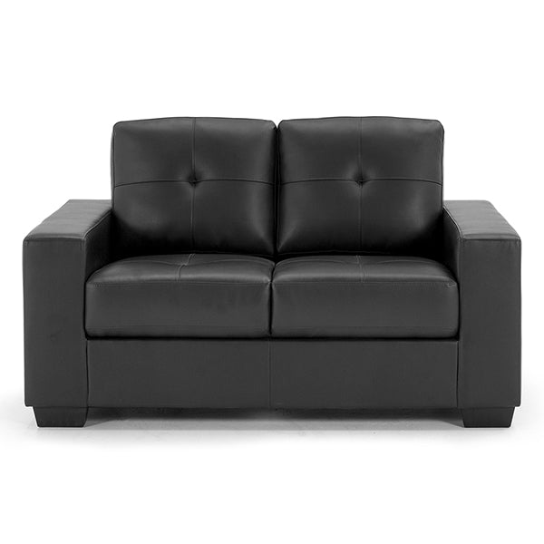 Mona 2 Seater Sofa - Black