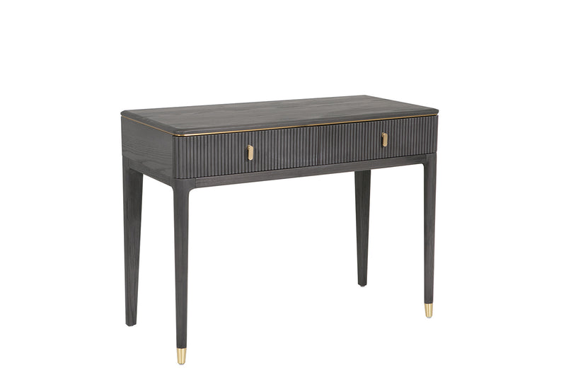 Darcy Dressing Table 2 Drawer - Ebony