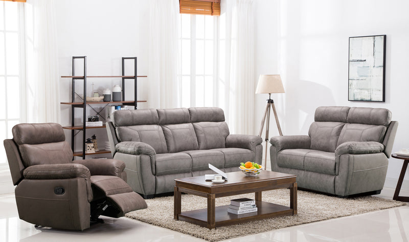 Bally Mor 2 Seater Fixed Sofa - Brown