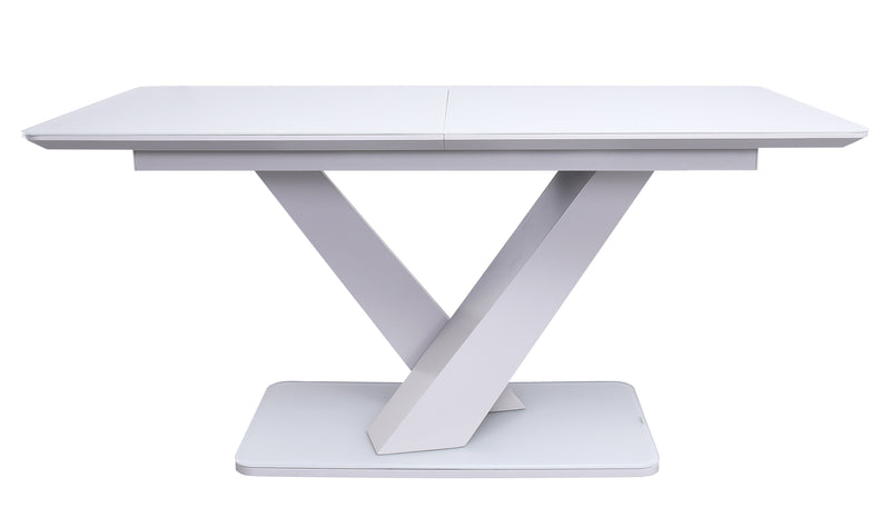Rossbeg Dining Table Ext - Light Grey Matt 1200/1600