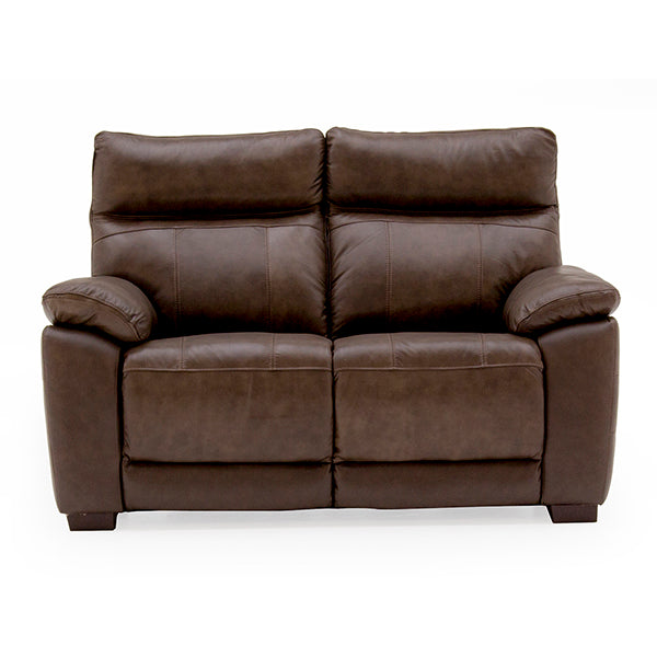 Compiano 2 Seater Fixed Sofa - Brown