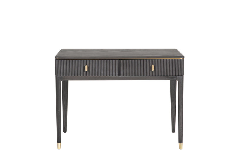 Darcy Dressing Table 2 Drawer - Ebony