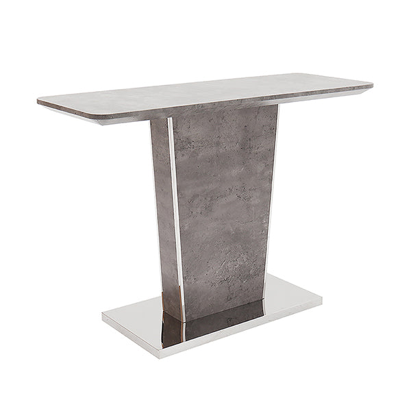Giuseppe Console Table - Light Grey Concrete Effect