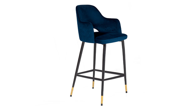 Kanna Bar Stool - Navy