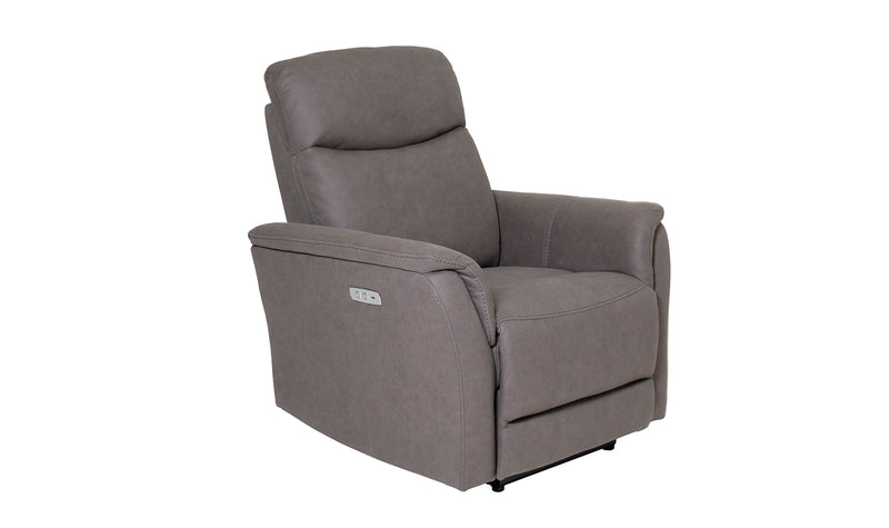 Monty 1 Seater Electric Recliner - Grey