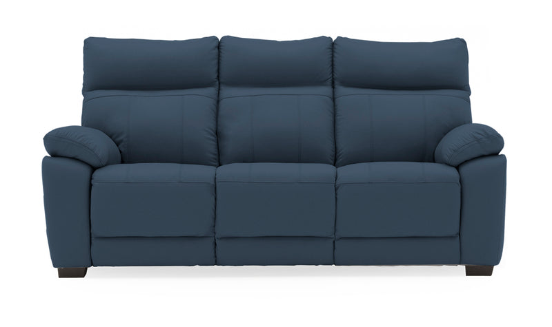 Compiano 3 Seater Fixed - Indigo