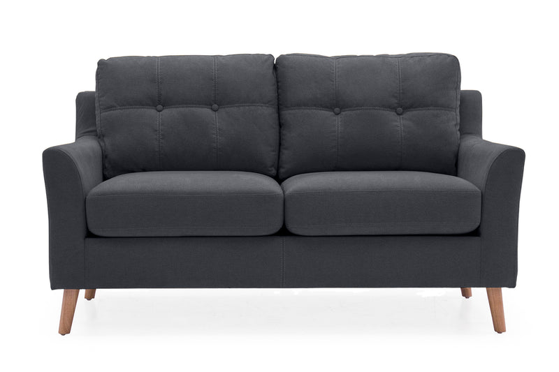 Oscar 2 Seater Sofa - Charcoal