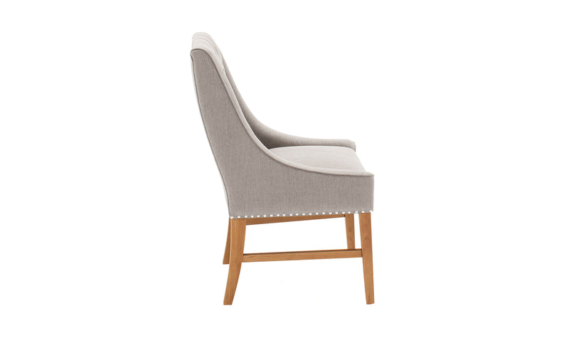 Wilton Dining Chair - Buff Linen