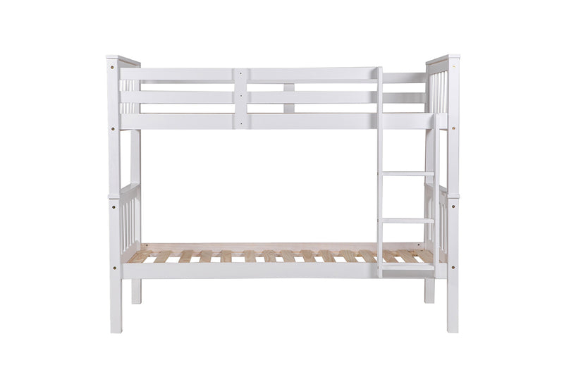 Branson Bunk Bed - 3' & 3' White
