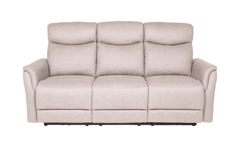Monty 3 Seater Electric Reclining Sofa - Taupe