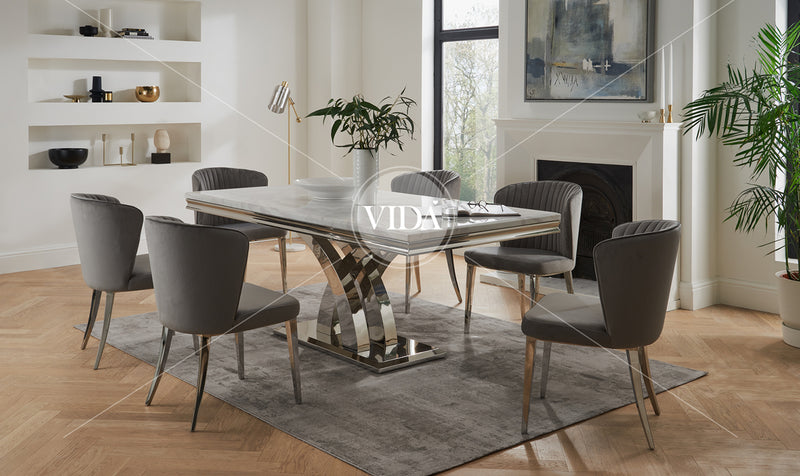 Ovelia Dining Chair - Grey