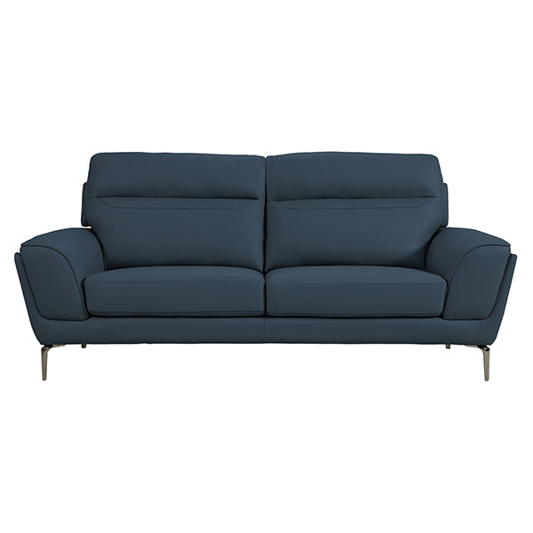 Vienna 3 Seater Fixed - Indigo
