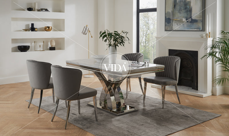 Ovelia Dining Chair - Grey