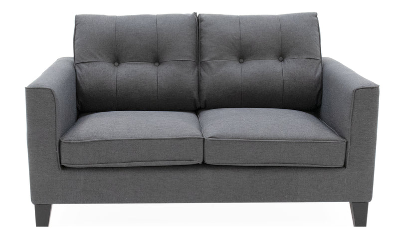 Arizona 2 Seater Sofa- Charcoal New