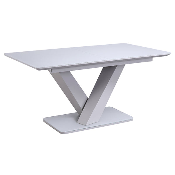 Rossbeg Dining Table Ext - Light Grey Matt 1600/2000