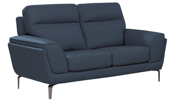 Vienna 2 Seater Fixed Sofa - Indigo