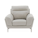 Vienna 1 Seater Fixed - Light Grey