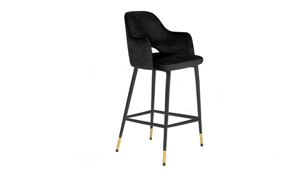Kanna Bar Stool - Black