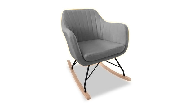 Cartell Rocking Chair - Light Grey