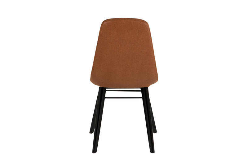 Janet Dining Chair - Tawny Black Leg