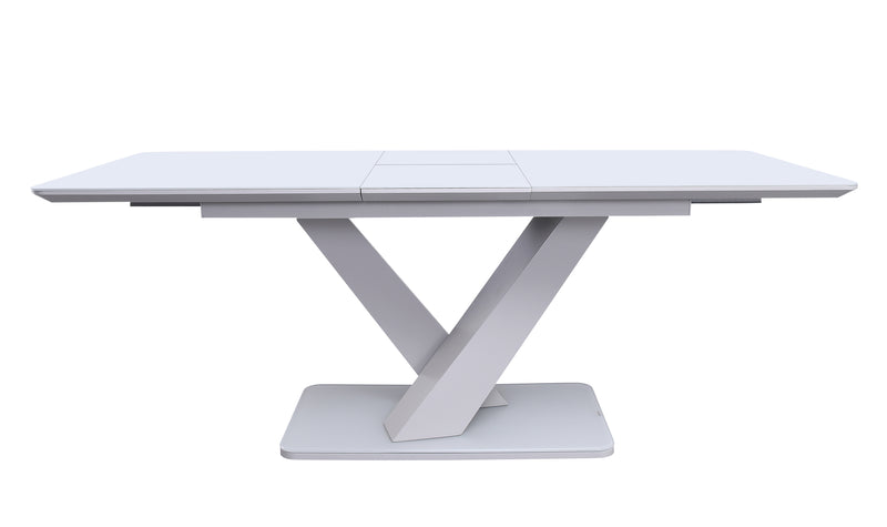 Rossbeg Dining Table Ext - Light Grey Matt 1200/1600
