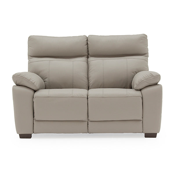 Compiano 2 Seater Fixed Sofa - Light Grey