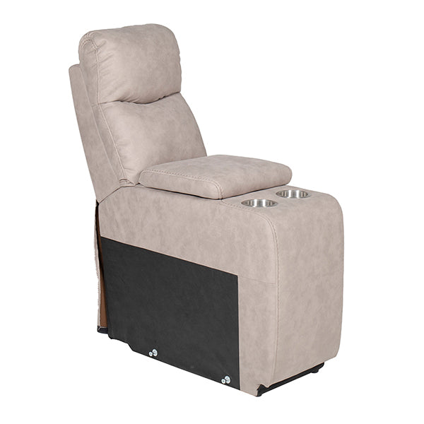 Monty Console Sectional Electric USB - Taupe