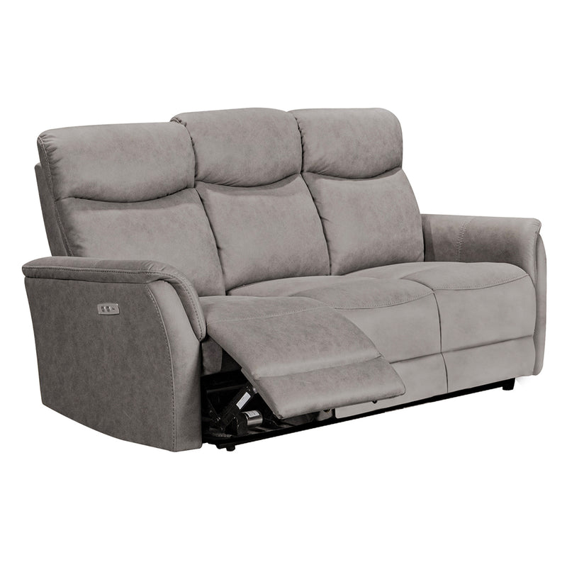 Monty 3 Seater Electric Reclining Sofa - Taupe