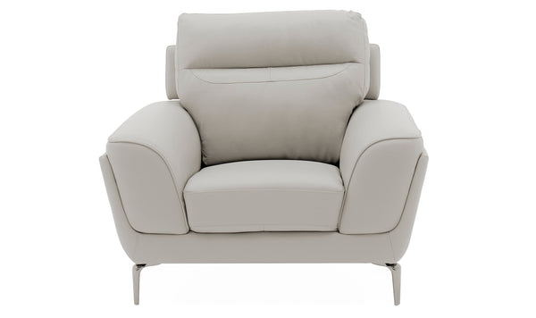 Vienna 1 Seater Fixed - Light Grey