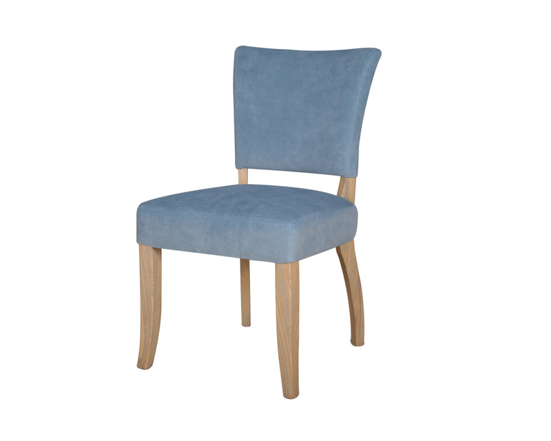 Prince Dining Chair Velvet - Blue